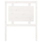 vidaXL Kopfteil Weiß 80,5x4x100 cm Massivholz Kiefer vidaXL Kopfteil Weiß 80,5x4x100 cm Massivholz Kiefer