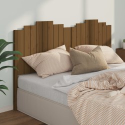 vidaXL Kopfteil Honigbraun 186x4x110 cm Massivholz Kiefer