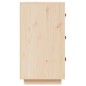 vidaXL Sideboard 80x40x75 cm Massivholz Kiefer vidaXL Sideboard 80x40x75 cm Massivholz Kiefer