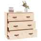 vidaXL Sideboard 80x40x75 cm Massivholz Kiefer vidaXL Sideboard 80x40x75 cm Massivholz Kiefer