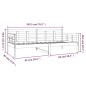 vidaXL Tagesbett Grau Massivholz Kiefer 90x190 cm vidaXL Tagesbett Grau Massivholz Kiefer 90x190 cm