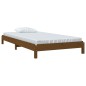 vidaXL Stapelbett Honigbraun 90x190 cm Massivholz Kiefer vidaXL Stapelbett Honigbraun 90x190 cm Massivholz Kiefer