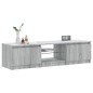 vidaXL TV-Schrank mit LED-Leuchten Grau Sonoma 140x40x35,5 cm vidaXL TV-Schrank mit LED-Leuchten Grau Sonoma 140x40x35,5 cm
