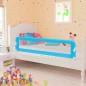 vidaXL Kleinkind-Bettschutzgitter Blau 120x42 cm Polyester vidaXL Kleinkind-Bettschutzgitter Blau 120x42 cm Polyester