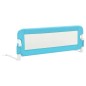 vidaXL Kleinkind-Bettschutzgitter Blau 120x42 cm Polyester vidaXL Kleinkind-Bettschutzgitter Blau 120x42 cm Polyester