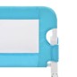 vidaXL Kleinkind-Bettschutzgitter Blau 120x42 cm Polyester vidaXL Kleinkind-Bettschutzgitter Blau 120x42 cm Polyester