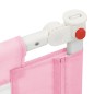 vidaXL Kleinkind-Bettschutzgitter Rosa 90x25 cm Stoff vidaXL Kleinkind-Bettschutzgitter Rosa 90x25 cm Stoff