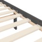Bettgestell mit Kopfteil Grau 90x190 cm Massivholz Bettgestell mit Kopfteil Grau 90x190 cm Massivholz