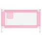 vidaXL Kleinkind-Bettschutzgitter Rosa 140x25 cm Stoff vidaXL Kleinkind-Bettschutzgitter Rosa 140x25 cm Stoff