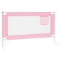 vidaXL Kleinkind-Bettschutzgitter Rosa 140x25 cm Stoff vidaXL Kleinkind-Bettschutzgitter Rosa 140x25 cm Stoff