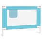 vidaXL Kleinkind-Bettschutzgitter Blau 90x25 cm Stoff vidaXL Kleinkind-Bettschutzgitter Blau 90x25 cm Stoff