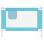 vidaXL Kleinkind-Bettschutzgitter Blau 90x25 cm Stoff vidaXL Kleinkind-Bettschutzgitter Blau 90x25 cm Stoff