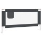 vidaXL Kleinkind-Bettschutzgitter Dunkelgrau 160x25 cm Stoff vidaXL Kleinkind-Bettschutzgitter Dunkelgrau 160x25 cm Stoff