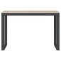vidaXL Computertisch Schwarz und Eiche-Optik 110x60x73cm Holzwerkstoff vidaXL Computertisch Schwarz und Eiche-Optik 110x60x73cm Holzwerkstoff