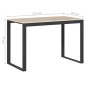 vidaXL Computertisch Schwarz und Eiche-Optik 110x60x73cm Holzwerkstoff vidaXL Computertisch Schwarz und Eiche-Optik 110x60x73cm Holzwerkstoff