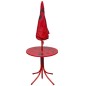 vidaXL 3-tlg. Garten-Bistro-Set für Kinder mit Sonnenschirm Rot vidaXL 3-tlg. Garten-Bistro-Set für Kinder mit Sonnenschirm Rot