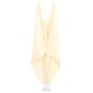 vidaXL Faltbarer Terrassen-Seitenfächer Creme 240×160 cm vidaXL Faltbarer Terrassen-Seitenfächer Creme 240×160 cm