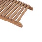 vidaXL Sonnenliege Klappbar Massivholz Teak vidaXL Sonnenliege Klappbar Massivholz Teak
