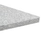 vidaXL Sonnenschirm-Gewichtsplatte Granit 15 kg Dreieckig Grau vidaXL Sonnenschirm-Gewichtsplatte Granit 15 kg Dreieckig Grau