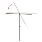 vidaXL Sonnenschirm mit Aluminium-Mast 2x1,5 m Sandweiß vidaXL Sonnenschirm mit Aluminium-Mast 2x1,5 m Sandweiß
