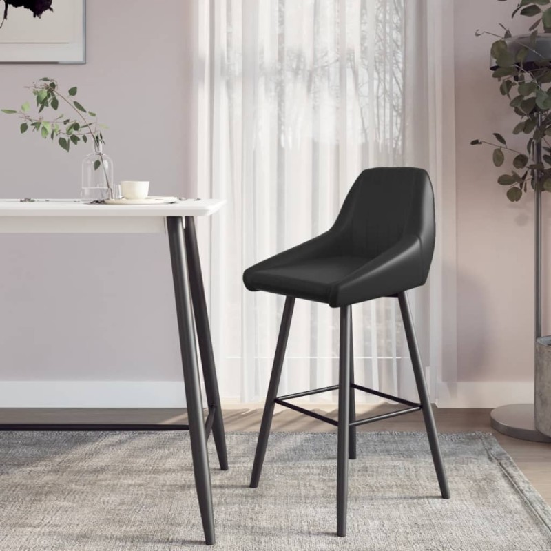Barhocker Grau Kunstleder Barhocker Grau Kunstleder