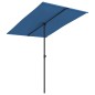 vidaXL Sonnenschirm mit Aluminium-Mast 2x1,5 m Azurblau vidaXL Sonnenschirm mit Aluminium-Mast 2x1,5 m Azurblau