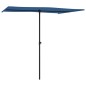 vidaXL Sonnenschirm mit Aluminium-Mast 2x1,5 m Azurblau vidaXL Sonnenschirm mit Aluminium-Mast 2x1,5 m Azurblau