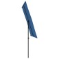 vidaXL Sonnenschirm mit Aluminium-Mast 2x1,5 m Azurblau vidaXL Sonnenschirm mit Aluminium-Mast 2x1,5 m Azurblau
