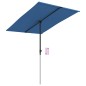 vidaXL Sonnenschirm mit Aluminium-Mast 2x1,5 m Azurblau vidaXL Sonnenschirm mit Aluminium-Mast 2x1,5 m Azurblau