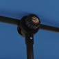 vidaXL Sonnenschirm mit Aluminium-Mast 2x1,5 m Azurblau vidaXL Sonnenschirm mit Aluminium-Mast 2x1,5 m Azurblau