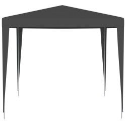 vidaXL Profi-Partyzelt 2,5×2,5 m Anthrazit 90 g/m² 