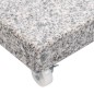 vidaXL Sonnenschirmständer Granit 30 kg Quadrat Grau vidaXL Sonnenschirmständer Granit 30 kg Quadrat Grau