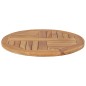 vidaXL Tischplatte Massivholz Teak Rund 2,5 cm 60 cm vidaXL Tischplatte Massivholz Teak Rund 2,5 cm 60 cm