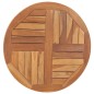 vidaXL Tischplatte Massivholz Teak Rund 2,5 cm 70 cm vidaXL Tischplatte Massivholz Teak Rund 2,5 cm 70 cm