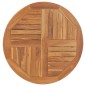 vidaXL Tischplatte Massivholz Teak Rund 2,5 cm 80 cm vidaXL Tischplatte Massivholz Teak Rund 2,5 cm 80 cm