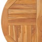 vidaXL Tischplatte Massivholz Teak Rund 2,5 cm 80 cm vidaXL Tischplatte Massivholz Teak Rund 2,5 cm 80 cm