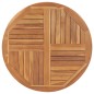 vidaXL Tischplatte Massivholz Teak Rund 2,5 cm 90 cm vidaXL Tischplatte Massivholz Teak Rund 2,5 cm 90 cm