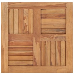 vidaXL Tischplatte Massivholz Teak 60×60×2,5 cm 