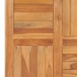 vidaXL Tischplatte Massivholz Teak 70×70×2,5 cm 