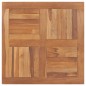 vidaXL Tischplatte Massivholz Teak Quadratisch 80×80×2,5 cm vidaXL Tischplatte Massivholz Teak Quadratisch 80×80×2,5 cm