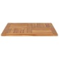 vidaXL Tischplatte Massivholz Teak Quadratisch 80×80×2,5 cm vidaXL Tischplatte Massivholz Teak Quadratisch 80×80×2,5 cm