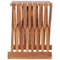 vidaXL Klappbarer Hocker 40×32×45 cm Massivholz Teak vidaXL Klappbarer Hocker 40×32×45 cm Massivholz Teak