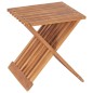 vidaXL Klappbarer Hocker 40×32×45 cm Massivholz Teak vidaXL Klappbarer Hocker 40×32×45 cm Massivholz Teak