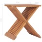 vidaXL Klappbarer Hocker 40×32×45 cm Massivholz Teak vidaXL Klappbarer Hocker 40×32×45 cm Massivholz Teak