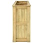 vidaXL Hochbeet 196 x 50 x 100 cm Kiefernholz Imprägniert vidaXL Hochbeet 196 x 50 x 100 cm Kiefernholz Imprägniert