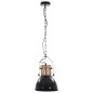 vidaXL Deckenlampe 2 Stk. Schwarz Rund E27 vidaXL Deckenlampe 2 Stk. Schwarz Rund E27