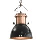 vidaXL Deckenlampe 2 Stk. Schwarz Rund E27 vidaXL Deckenlampe 2 Stk. Schwarz Rund E27