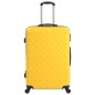 vidaXL Hartschalen-Trolley-Set 3 Stk. Gelb ABS vidaXL Hartschalen-Trolley-Set 3 Stk. Gelb ABS