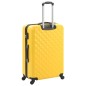 vidaXL Hartschalen-Trolley-Set 3 Stk. Gelb ABS vidaXL Hartschalen-Trolley-Set 3 Stk. Gelb ABS