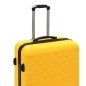 vidaXL Hartschalen-Trolley-Set 3 Stk. Gelb ABS vidaXL Hartschalen-Trolley-Set 3 Stk. Gelb ABS